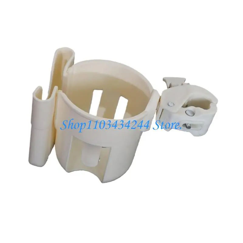 Universal Strollers Cup Holder Adjustable Angles Tool Installation User Friendly Plastic Baby Carriage Accessories
