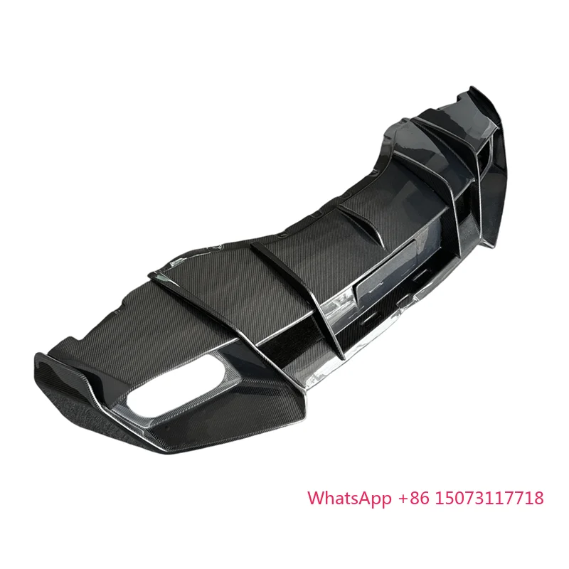 

Carbon Fiber 2014 to 2019 Huracan LP610-4 LP580-2 Coupe Spyder LP610-OE-Style Rear Bumper Diffuser Fit for Huracan