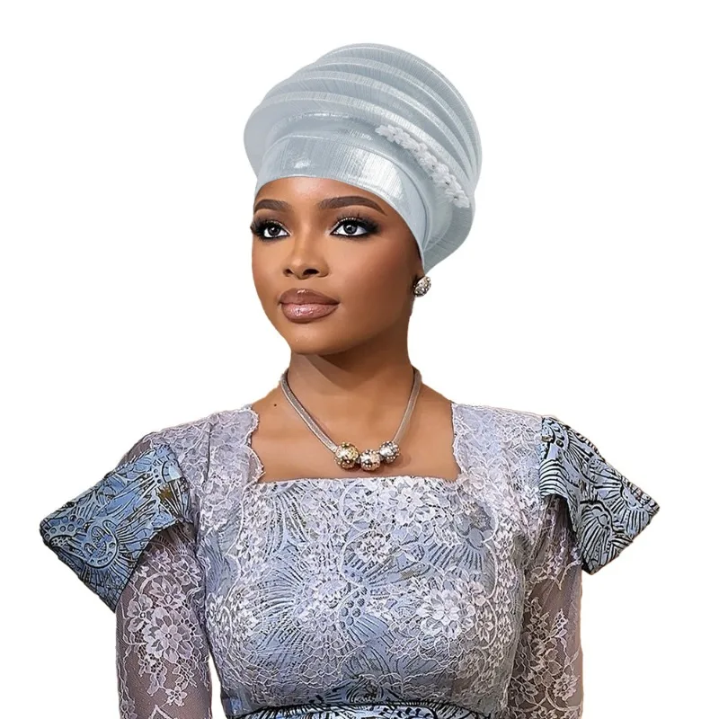 Multi Layer Exaggerated Plastic Steel Adhesive Flower Beret and Toe Cap