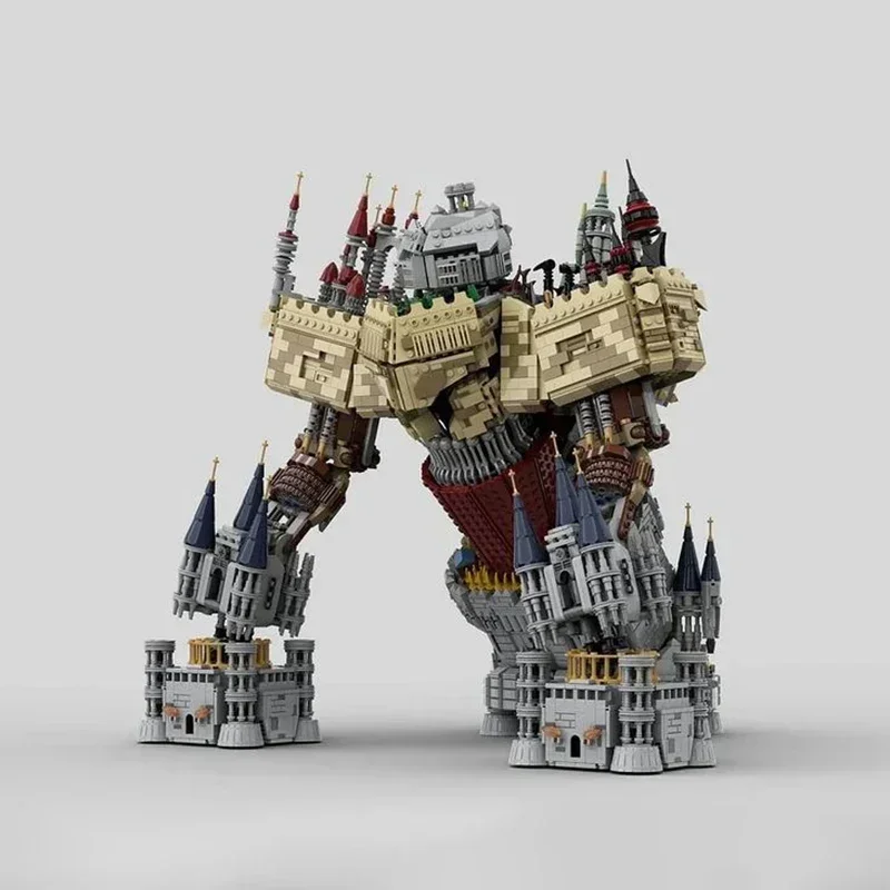 Moc Bouwstenen Alexandria Het Roaming Model Oud Kasteel Monster Technologie Blokken Geschenken Kerst Speelgoed DIY Sets Montage