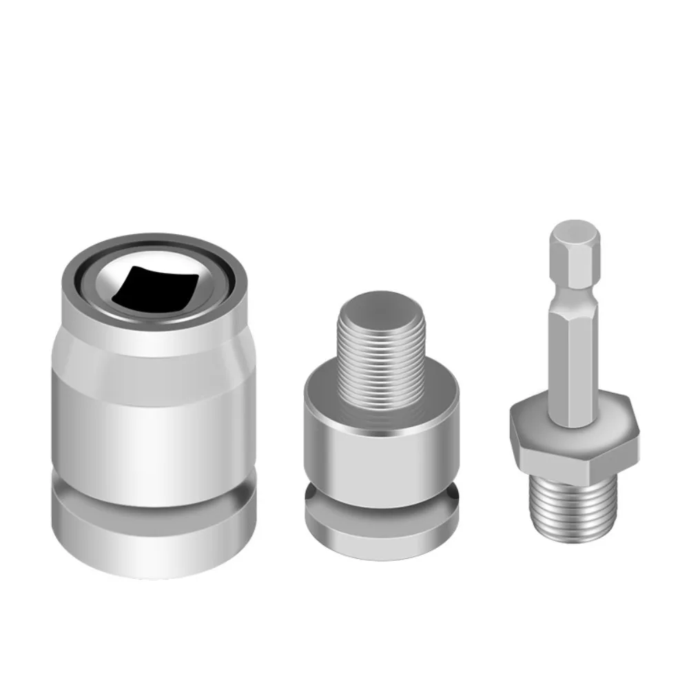 

Quick Release Electric Hammer Converter Square Handle Wear Resistance Drill Chucks Conversion Head Set High Hardness