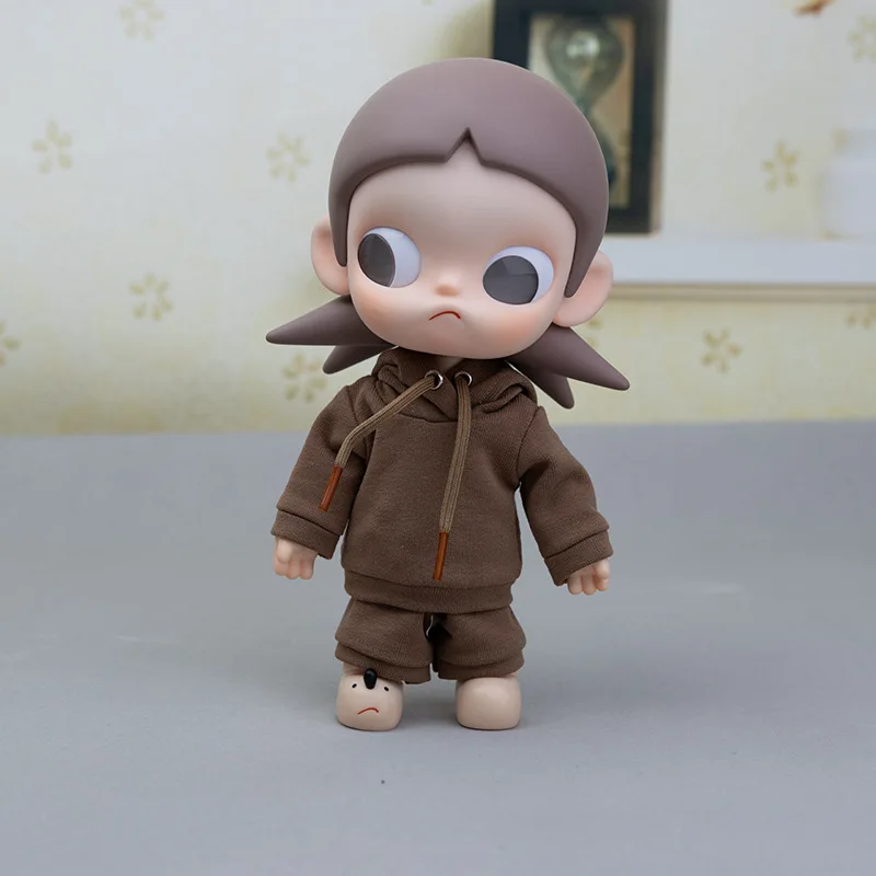 Zsiga 1/8 ropa para muñecas, camiseta, pantalones vaqueros, conjunto de Sudadera con capucha, vestido bonito de dibujos animados, accesorios de ropa de moda de Anime