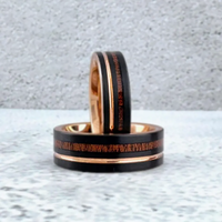 Fashion jewelry wedding bands couple engagement rings tungsten carbide ring for man anillos bague homme pareja de compromiso