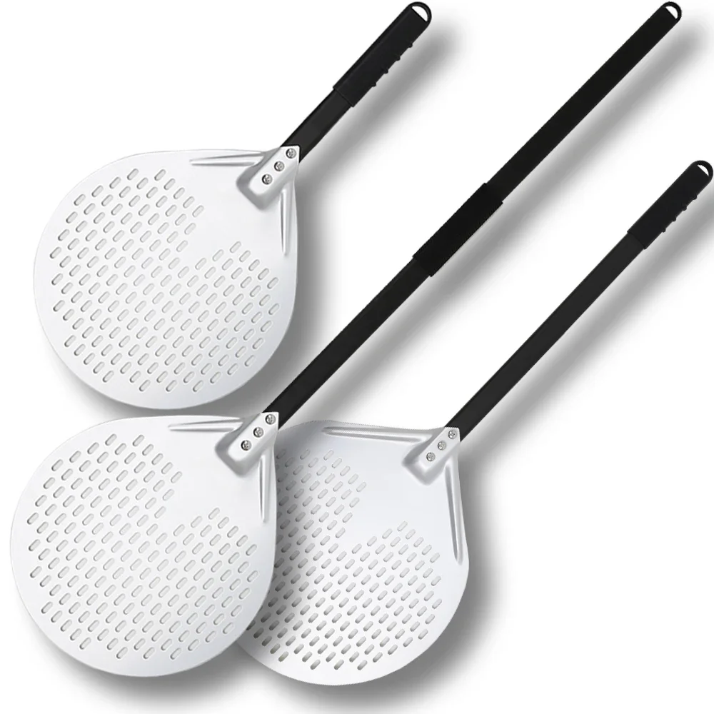 Big Pizza Peel Shovel oven Paddle Accessories for Pizza Slide Turning Kitchen Peel Bread Maker Baking Oven Gadgets Tool