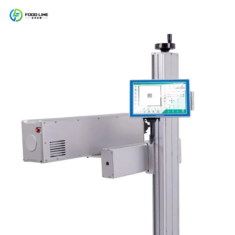 2026 New High Speed 60W Air/Water Cooling Integrated Laser Marking Machine  Date Coding Laser  Printer