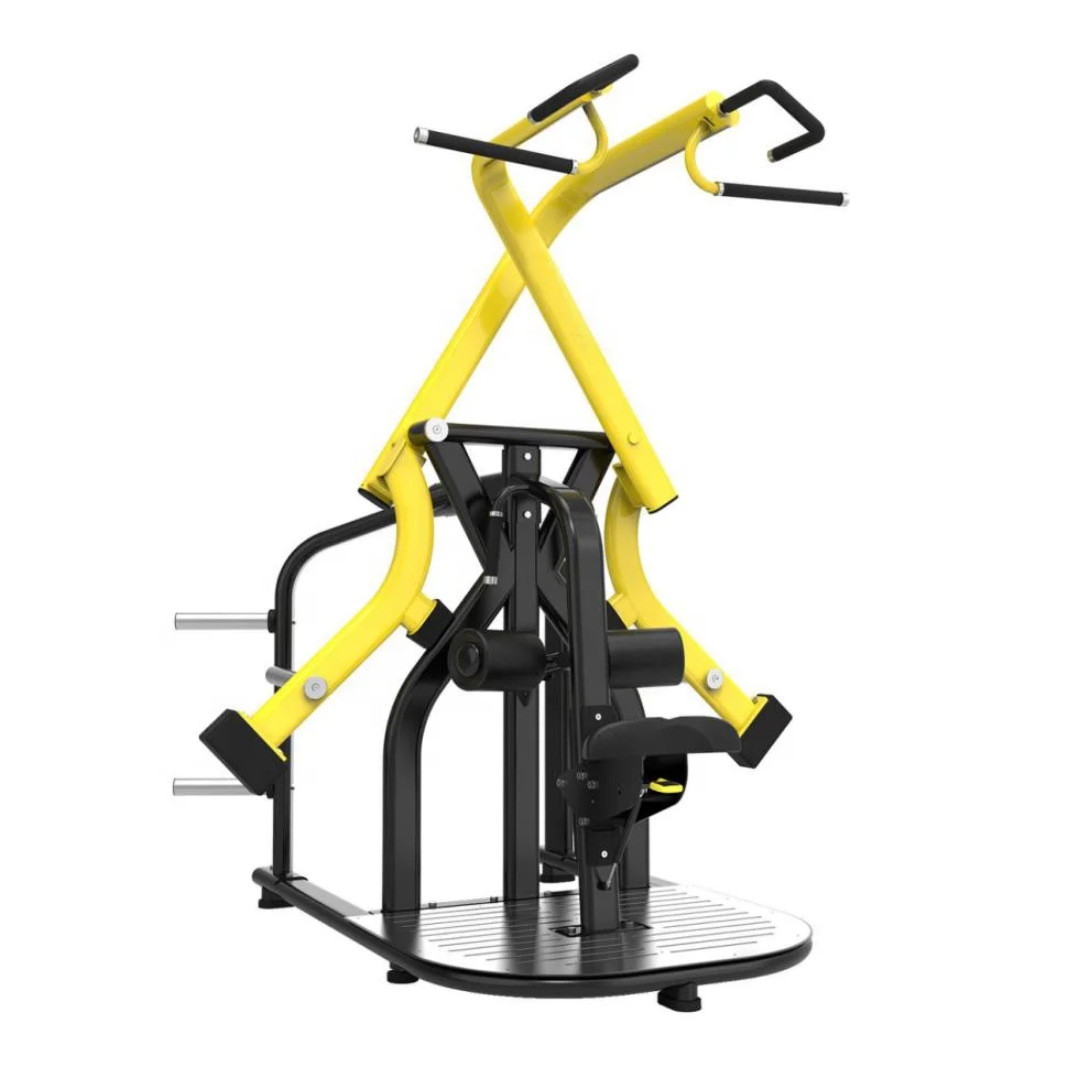 

Wholesale Strength Training Gym Equipment Plate Loaded Lat Pulldown Machine HB91