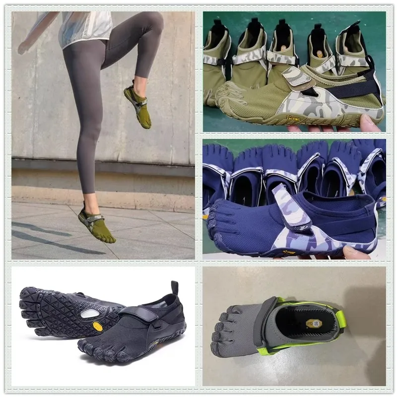 Classic Brand Design Five Toe Yoga Fitness Shoes Non-Slip Soft Sole Walking Shoes Professional Unisex Light Weight Lifting Shoes