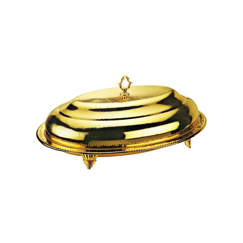 Luxury 201 Stainless Steel 4.5L Hanging Hot Pot Buffet Catering Food Heater Hanger for Restaurant Commercial Use Durable