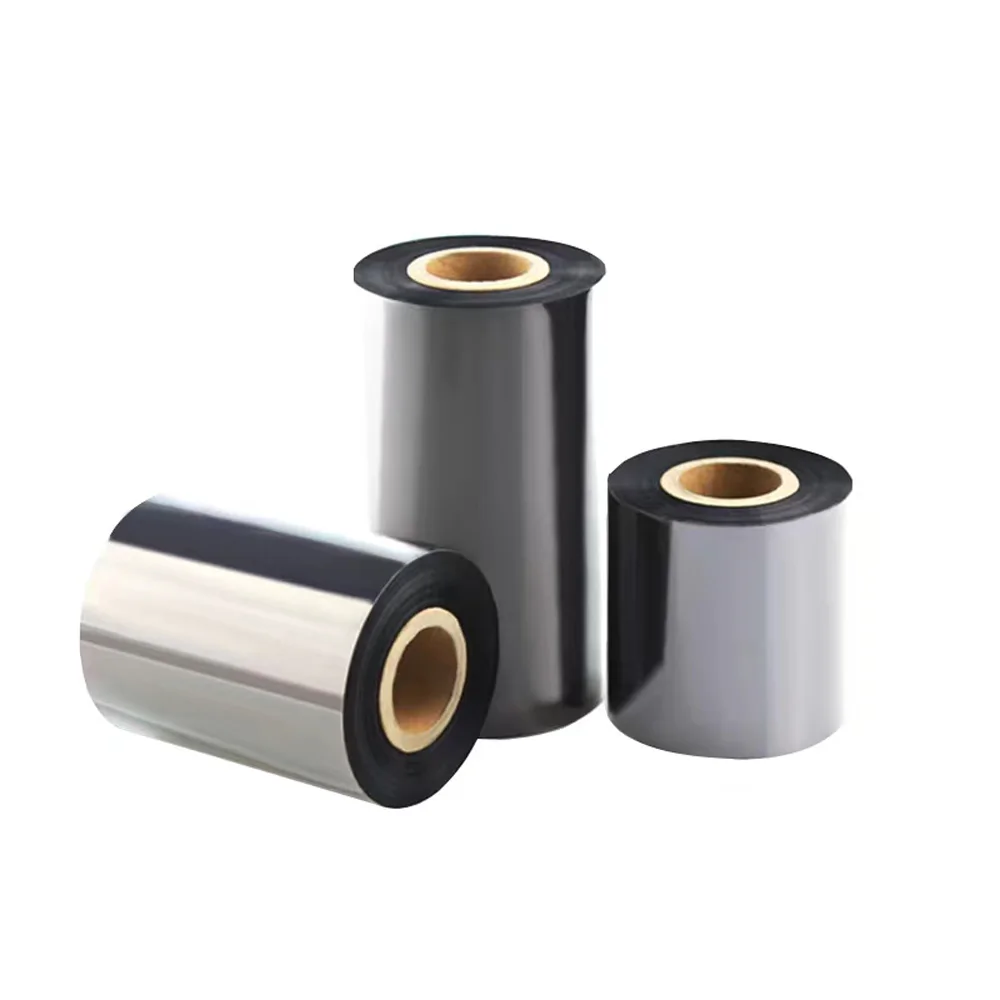 Care Tag Printing Inked Ribbon Roll 30×300M 35 40 50 55 60 Enhanced Thermal Transfer Inked Ribbon Support TPU label printing