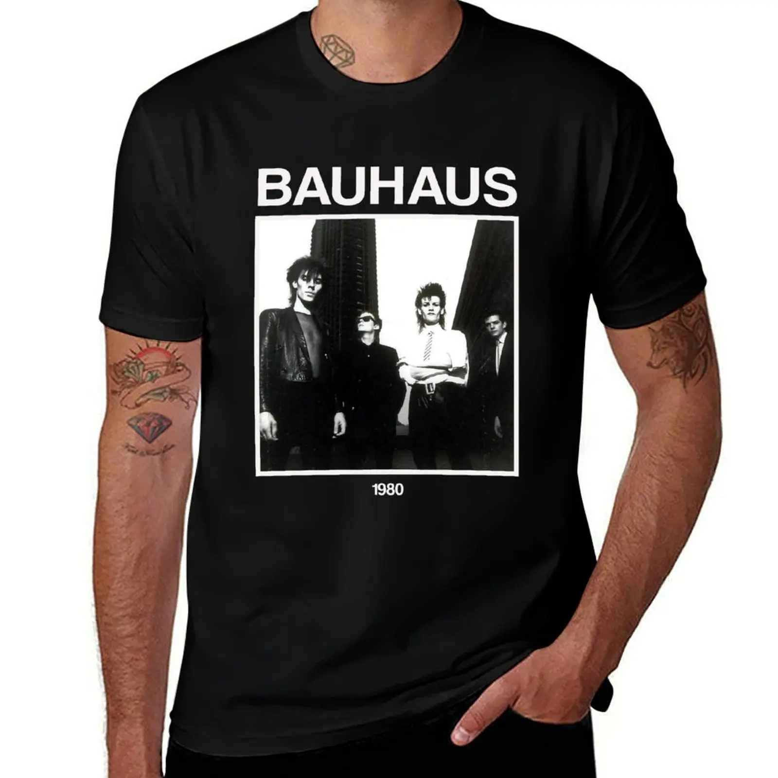

man t cotton shirts Bauhaus man T-Shirt for shirts graphic t