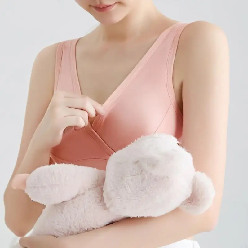 สบายพยาบาล Camisole Maternity Support Bra Breathable สวมใส่ทุกวัน Bralette Vest สำหรับหญิงตั้งครรภ์ A2UB