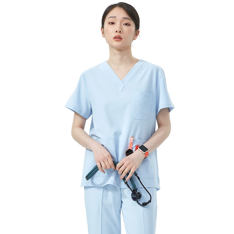 UltraAir™Uniformes quirúrgicos de secado rápido para mujer, ropa de trabajo a prueba de polvo para médicos, conjuntos de fregado clínico suave, ropa de trabajo veterinaria para dentistas