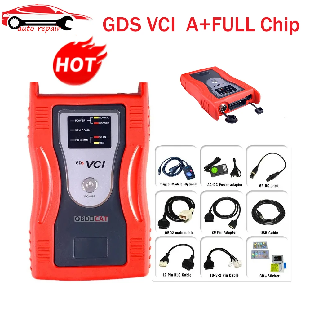 

2024 Newest Auto GDS VCI Scanner Interface for k-ia Hyu-ndai Scan OBD Diagnostic-tool Diagnose Programming Interface Firmware