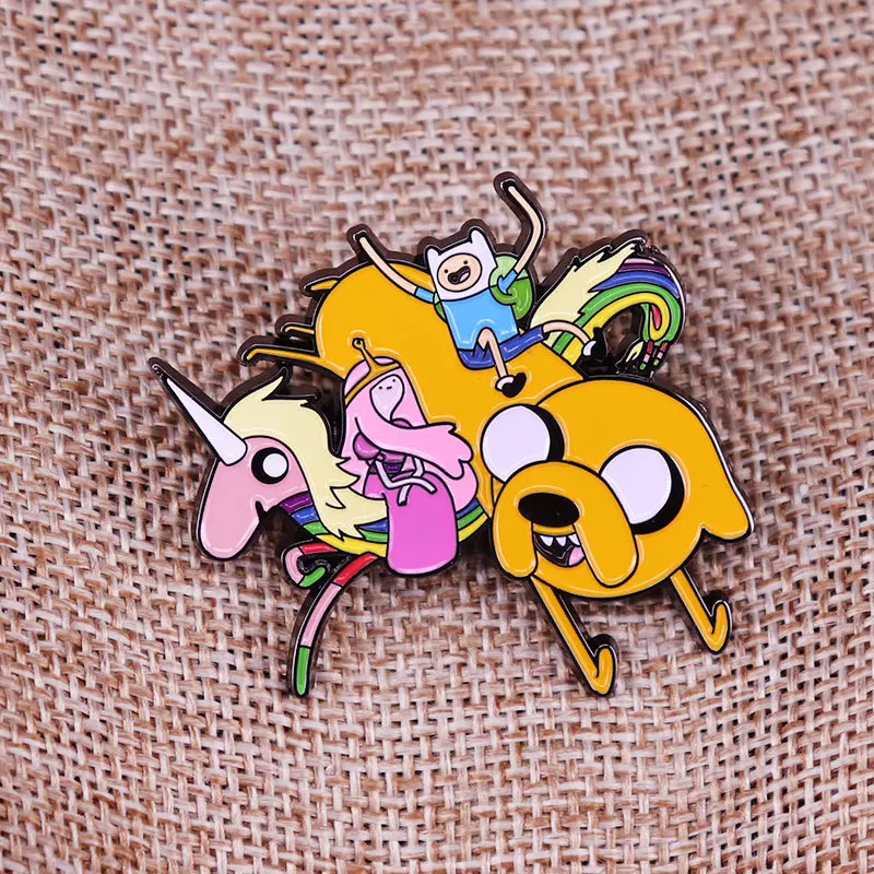 Anime Prinzessin Emaille Pins sammeln lustige TV-Spiele Metall Cartoon Brosche Rucksack Hut Tasche Kragen Revers Abzeichen Frauen Modeschmuck