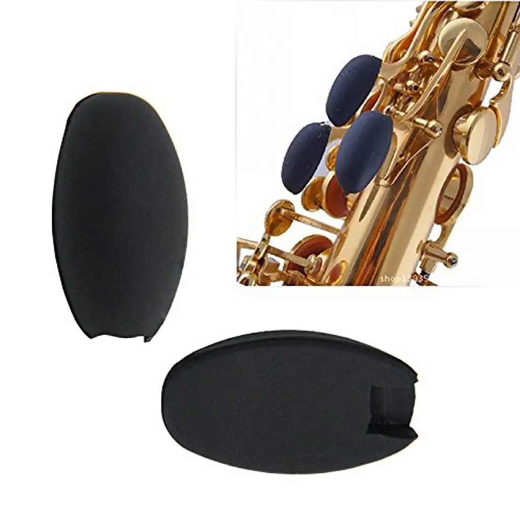 Alto Saxophone Palm Key Riser Black Rubber Finger Rest Saxophone Parts for Sax Spare Pad Accessories