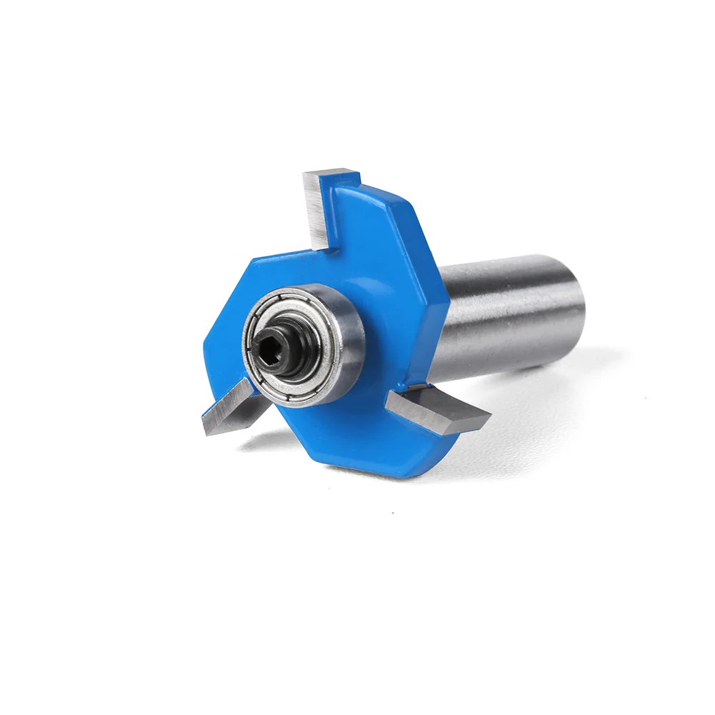 Imagem -06 - Haste T-slot Router Bit com Rolamento Dentes tipo t Cortador de Sloting Ferramentas para Madeira 12 mm Pol 2in
