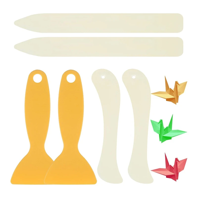 Paper Folding Tools Plastic Bone Folder Paper Creaser For Making Paper Crafts Quilting Leathercraft