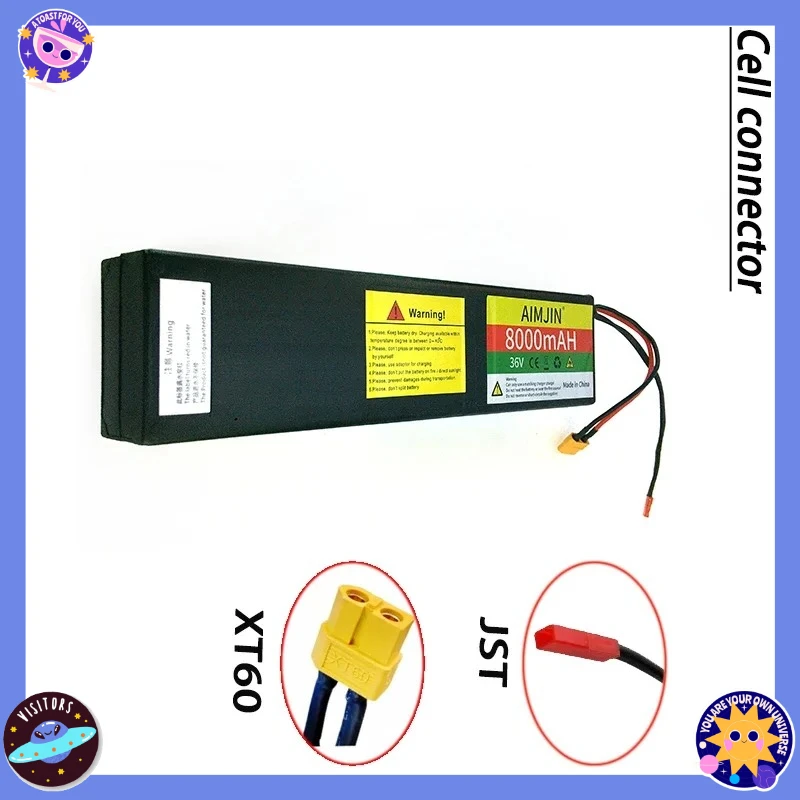 

Rechargeable Battery Pack Suitable for Kugoo Electric Scooter 10S3P 36V 8000mAh Li-ion