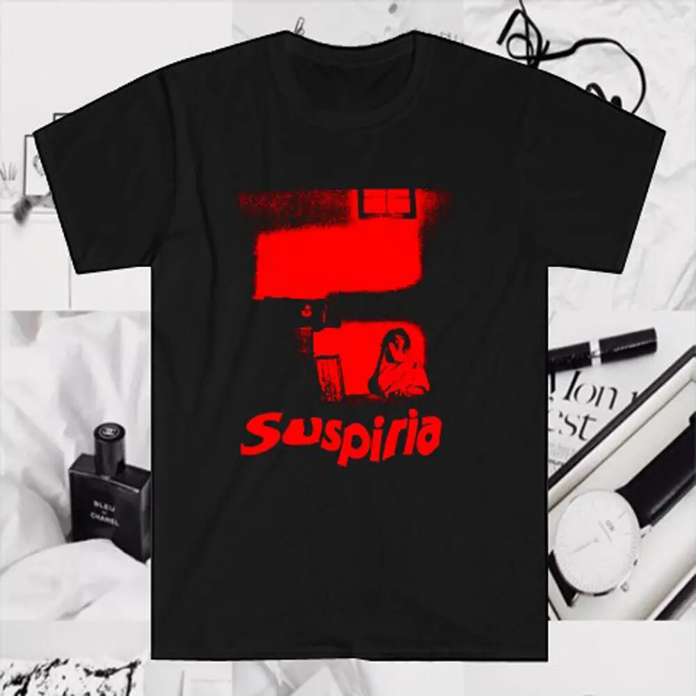 

Suspiria Dario Argento Horror Movie Men's Black T-Shirt Size S to 5XL