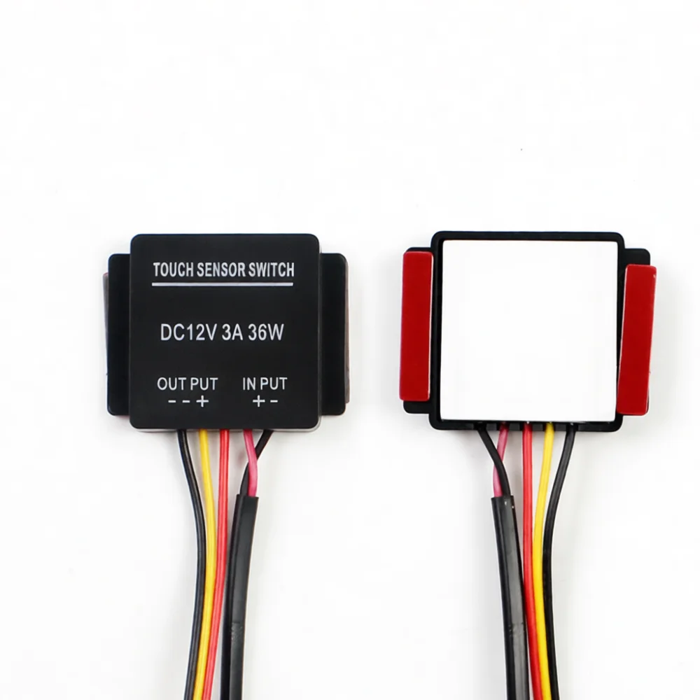 Smart LED Vanity Mirror Touch Control Switch Dimmer For Bathroom Makeup Lighting System 12V 24V Dimmable Sensor Module