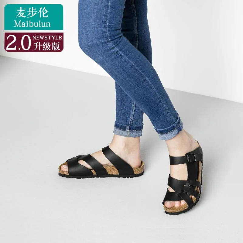 Zomer Kurk Slippers Mannen Strand Glijbaan Vrouwen Sandalen Nieuwe Casual Soft Flip Flops Comfort Thuis Koppels Buiten Schoenen Zapatilla Mujer