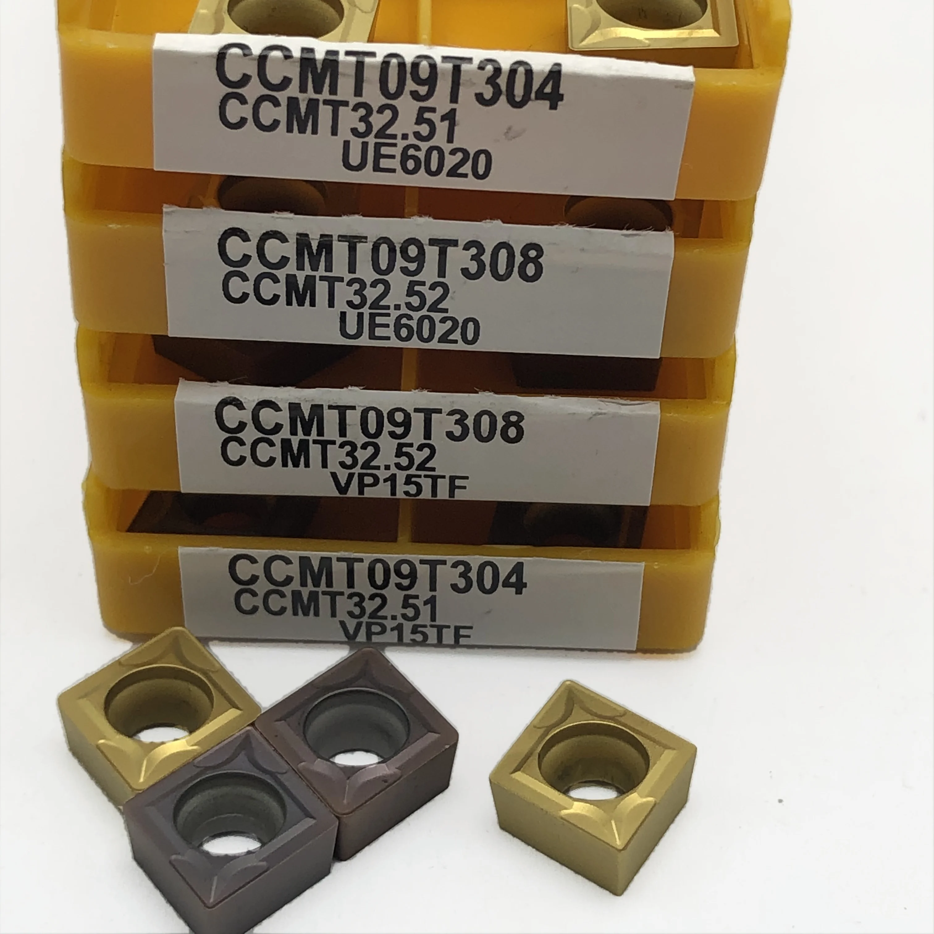 CCMT Carbide Insert Cutter CCMT09T304 CCMT09T308 VP15TF UE6020 CNC Lathe Turning Tool CCMT09T308 09T304