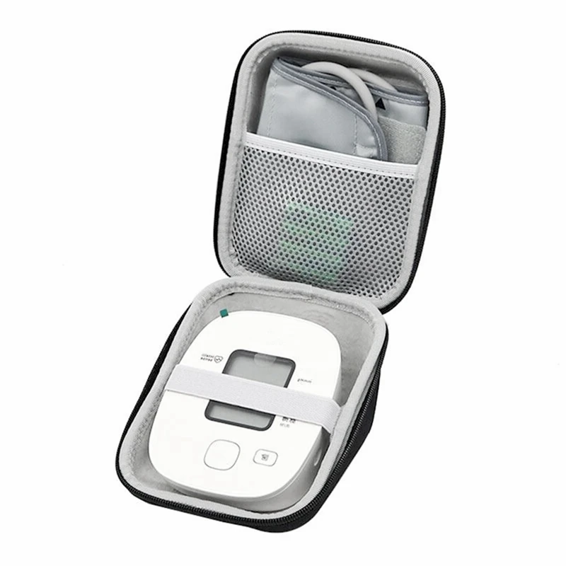 Dagelijkse bovenarm bloeddrukmeter opbergtas Draagbare reisdraagtas Beschermend harde tas EVA harde tas voor