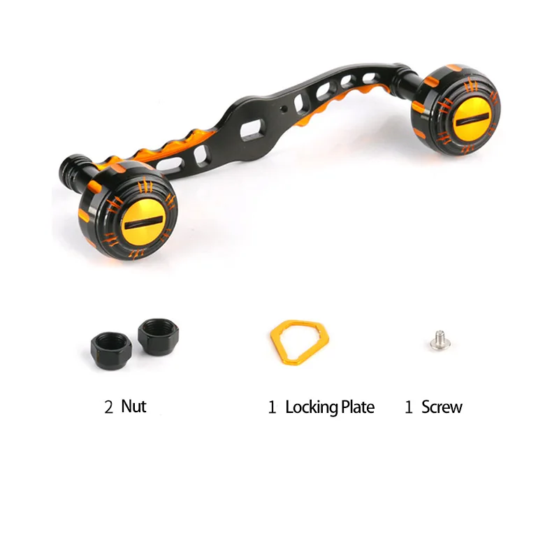 DEUKIO Mango carrete baitcasting fibra carbono – Perillas Metal/EVA - imagen 3