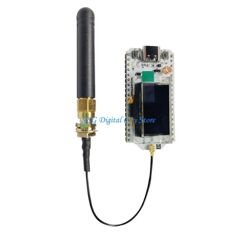 

U75B 0.96 OLED SX1262 Wifi BLE ESP32 LoRa32V3 Node Development Board 32 IoT