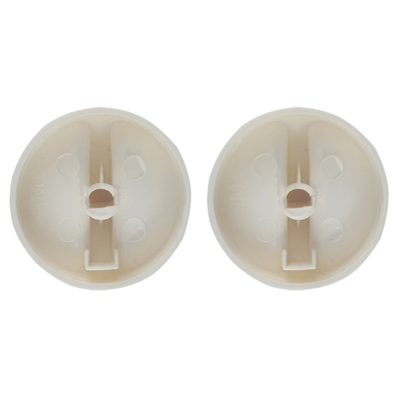 2pcs D Hole Universal Rotary Timer Control Knob Clip Button Compatible for Microwave Oven Spare Parts Drop Shipping