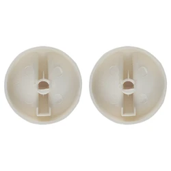 2pcs D Hole Universal Rotary Timer Control Knob Clip Button Compatible for Microwave Oven Spare Parts Drop Shipping