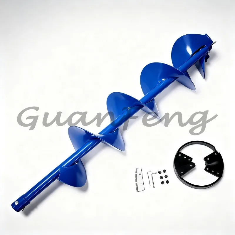 300mm Ice Drill Bit Universal Ice‑Breaking Auger for Ground Drill Winter Fishing