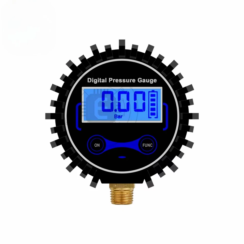 0-200PSI 디지털 타이어 공기압 게이지 LCD 압력계 LED 포함/미포함 차량용 트럭 오토바이용