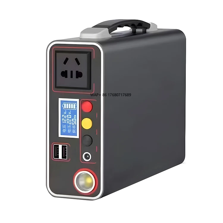 3500W 4000w 3000w Solar Wind Hybrid Outdoor Generator Mobile Portable Power Station with Folding Solar Panel