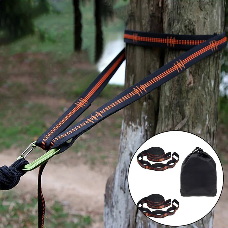 Hammock Straps Max Bearing 400kg Yoga Swing Hanging Belt Nylon Adjustable Hanging Straps Garden Yard Yoga Hammock Rope Strap