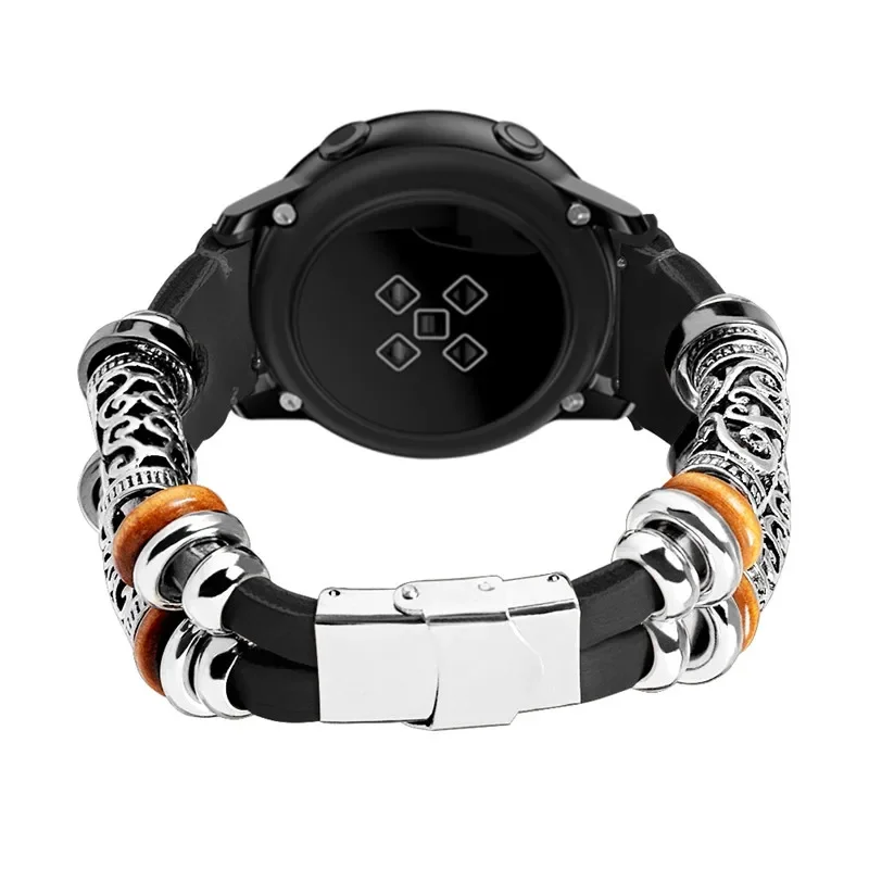 22mm leather watch band For samsung Galaxy watch 3/Gear S3 frontier retrao  strap for Amazfit GTR 4-3-3pro-2e/Huawei gt 3-2 46mm