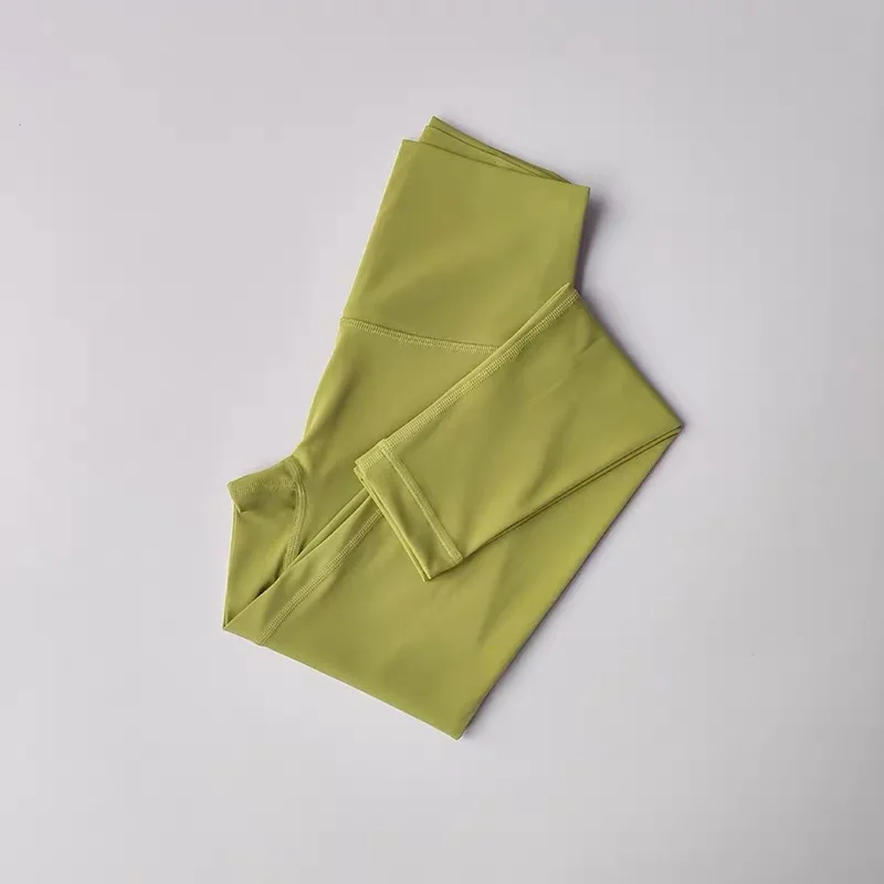 Hohe Taille, Hüftheben, Yogahose, Damen, Sport-Fitnesshose mit Taschen, Nude Feel Fitness-Ausrüstung – Detail 20