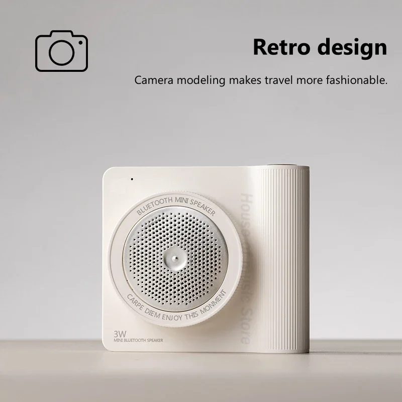 Altoparlante Bluetooth esterno Multifunzione Retro Telefono cellulare Selfie Artefatto Batteria ad alta capacità da 1200 mAh Audio wireless portatile