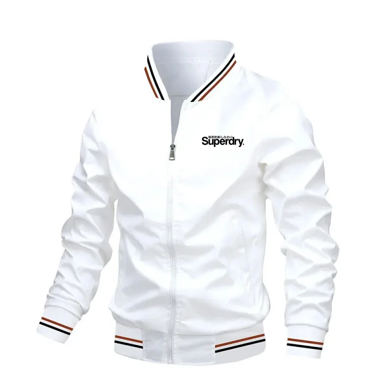 

This men's spring-autumn waterproof jacket is a breathable and loose-fitting jacket with a lightweight outer layer design.