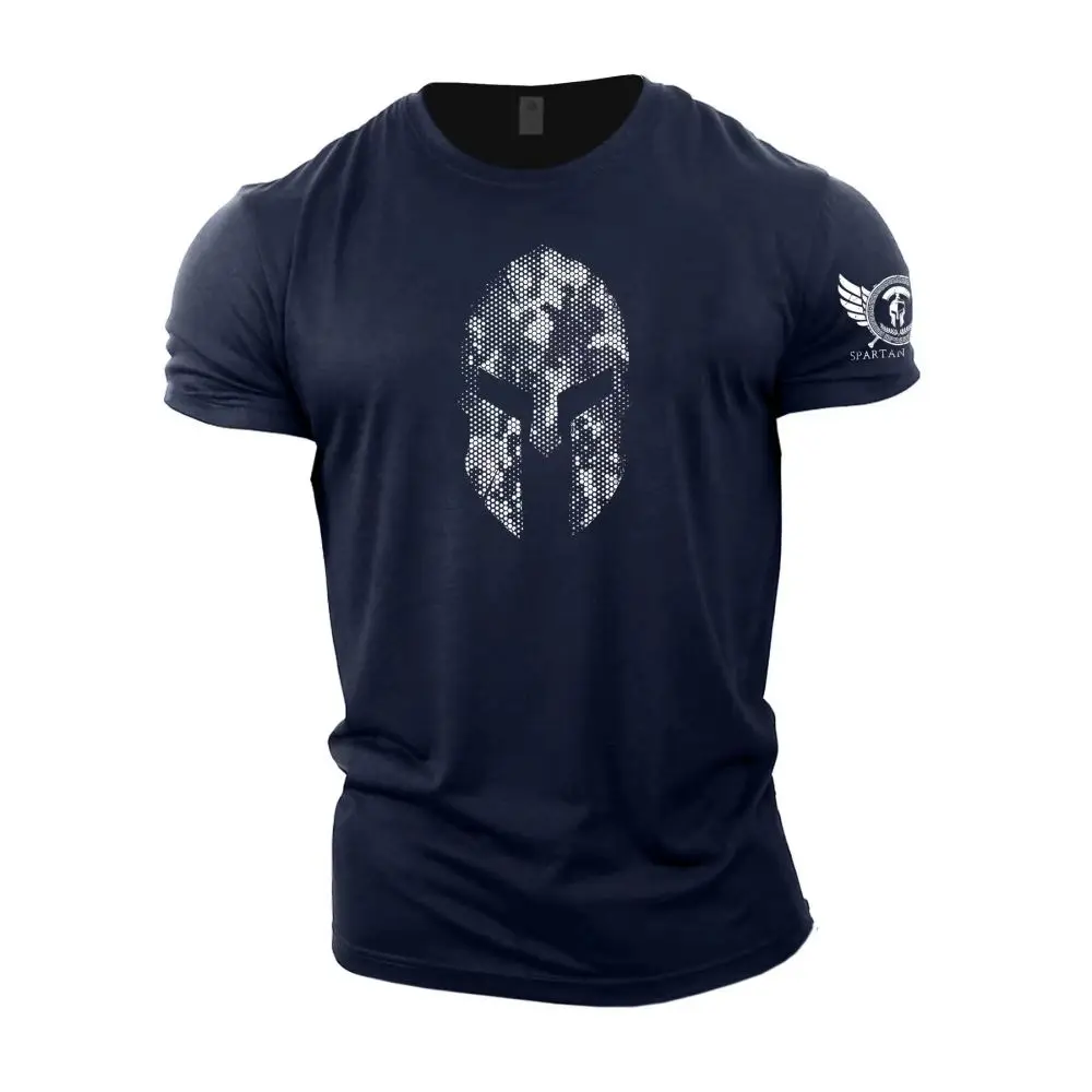 Spartans Men\'s T Shirt Vintage Graphic 3d Tee Shirt O Neck Oversized Apparel Fashion Streetwear Fitness Clothing For Mens Tops