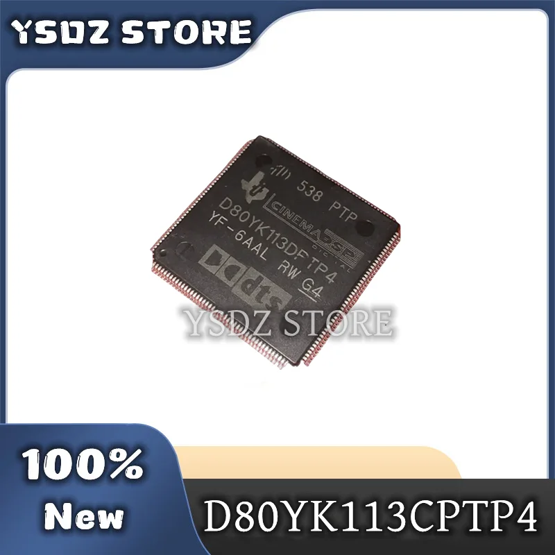 1~5PCS/LOT 100% NEW D80YK113CPTP4 D80YK113CPTP400 QFP176 in stock