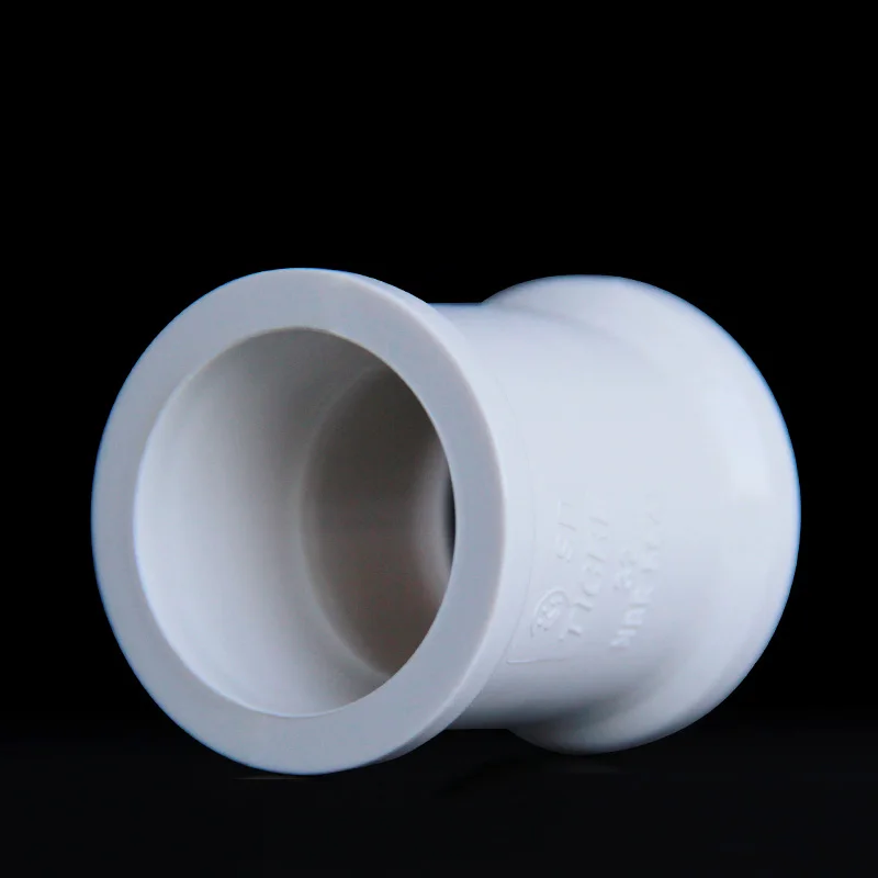 ID 20 25 32mm bianco/rosso UPVC raccordi per tubi connettore dritto sistema di irrigazione approvvigionamento idrico idroponica telaio per piantare plastica