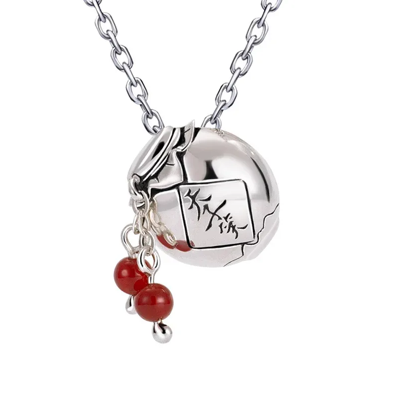 

Mo Dao Zu Shi Necklace Grandmaster of Demonic Cultivation Wei WuXian Lan WangJi Tianzixiao Pendant Unisex sliver Jewelry Gifts5;