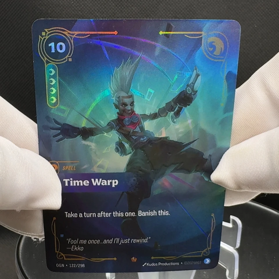 Riftbound Time Warp (EN/英語) League of Legends Riftbound Time Warp Spell Card
