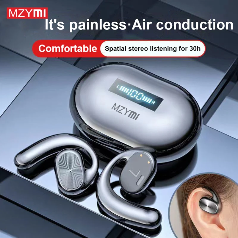 

MZYMI J99 Bluetooth Headphones Over-Ear Earphones 9D Stereo Sound Wireless Earbuds Built-in Mic Waterproof Sports Headset