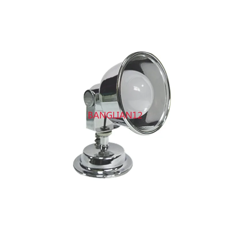 Stainless Steel 12 Volt 10 Watt Bedroom Lamp Bedside Lamp, RV Yacht Marine Lamp Accessories