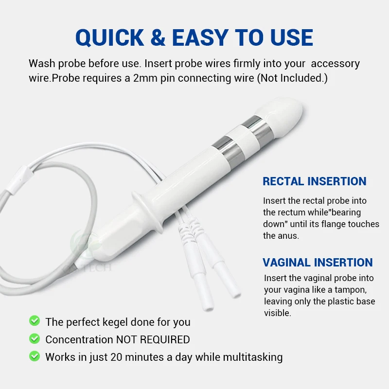 Rectal Anal Probe For Male Pelvic Floor Muscle Rehabilitation  Personal Pelvic Muscle Training Recovery Care - view 4
