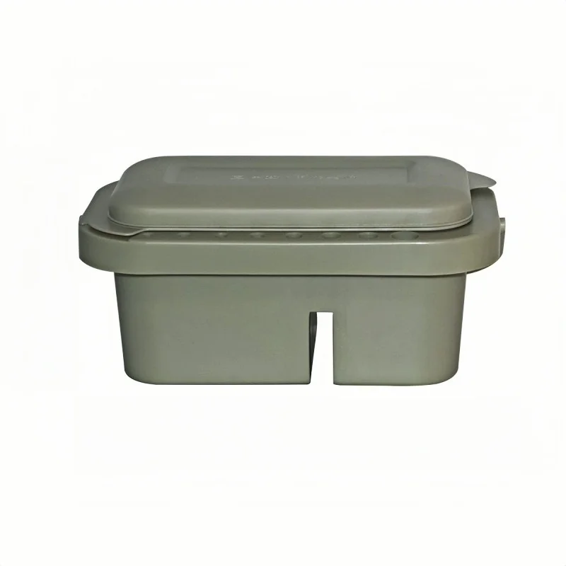 Three-in-one plastic water bucket, art painting sink, can be connected or assembled, hand-held square pen washing bucket