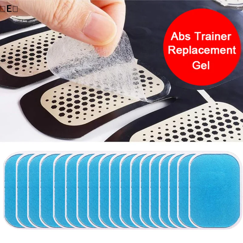 〔E〕Trainer Replacement Gel Sheet EMS Abs Trainer Muscle Gel Pad Waist Trimmer Belt〔Winter5〕