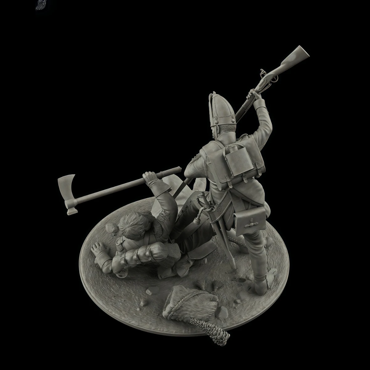 

75MM resin unpainted model kit, historical theme - Borodino unassembled and unpainted GK, 1566R